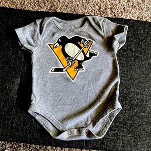 NHL Pittsburgh Penguins 3-6M Onesie/Bodysuit